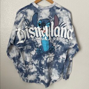 Disneyland Stitch experiment 626 tie dye spirit jersey S